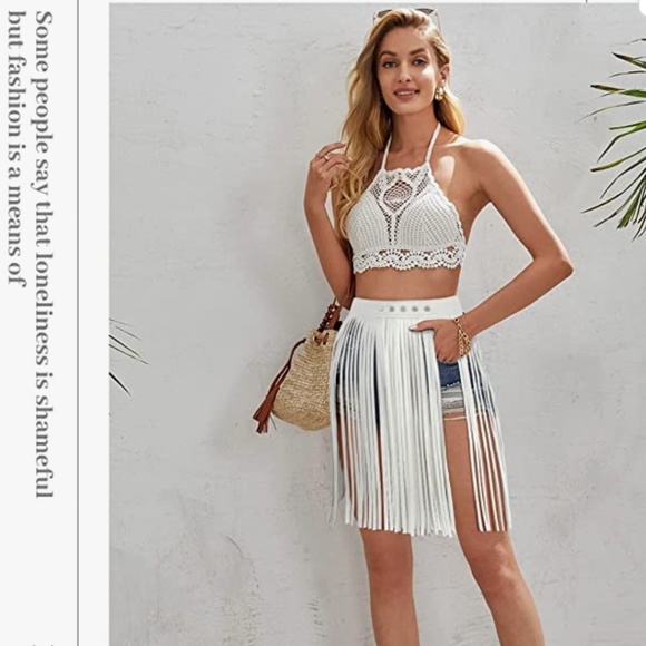 Women Punk Leather Cinch Belt Gothic Tassel Waist Belt Western Punk Skirt Belts main image 7